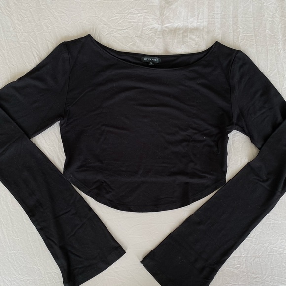 Dynamite Long Sleeve Micro Top - Picture 5 of 6